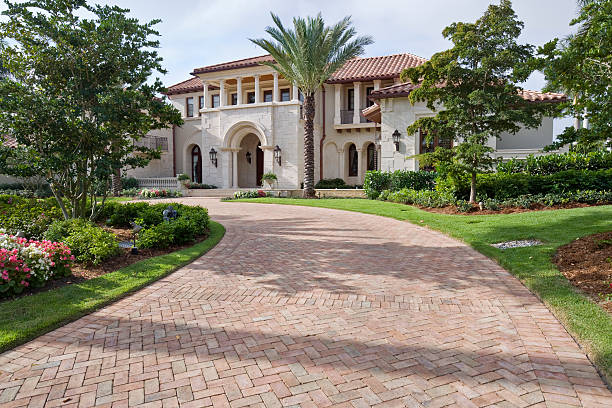 Residential Paver Driveway in Lakeview, MI